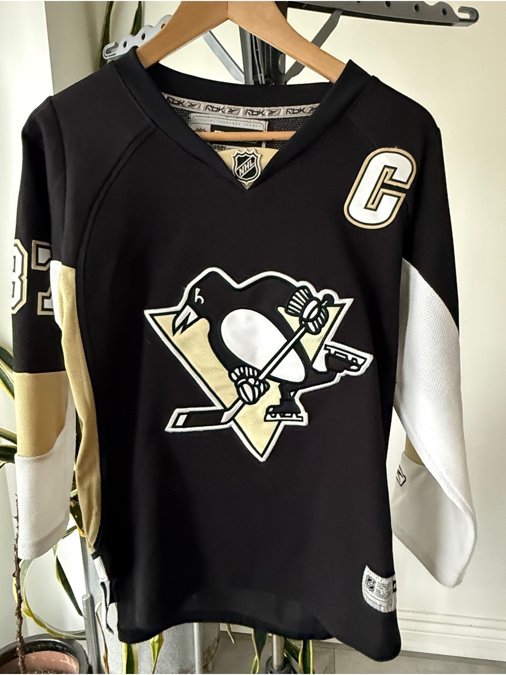 Official Reebok NHL Pittsburgh Penguins Crosby Jersey